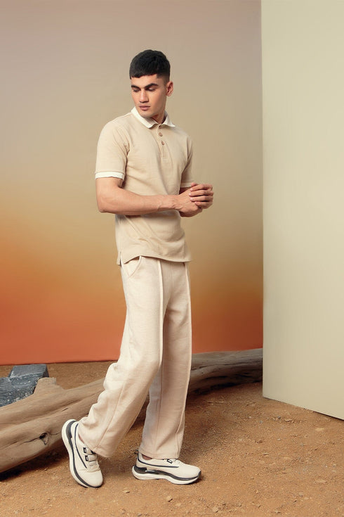 Textured Knit Trousers
